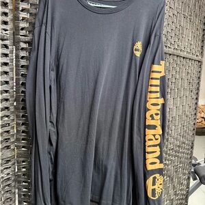 Timberland Black and Gold Long Sleeve Tee mens 3xl
